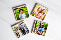Custom Photo Coasters (Set of 4)