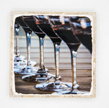 "Infinite III" Wine Inspired Coaster