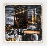 "Bet On Black" Scotch Inspired Coaster