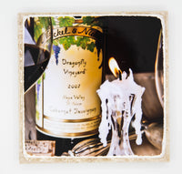"Exquisite Evening" Wine Inspired Coaster