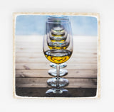 "Infinite II" Wine Inspired Coaster