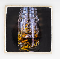 "Whiskey Glasses" Whiskey Inspired Coaster
