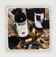 "Primo" Wine Inspired Coaster