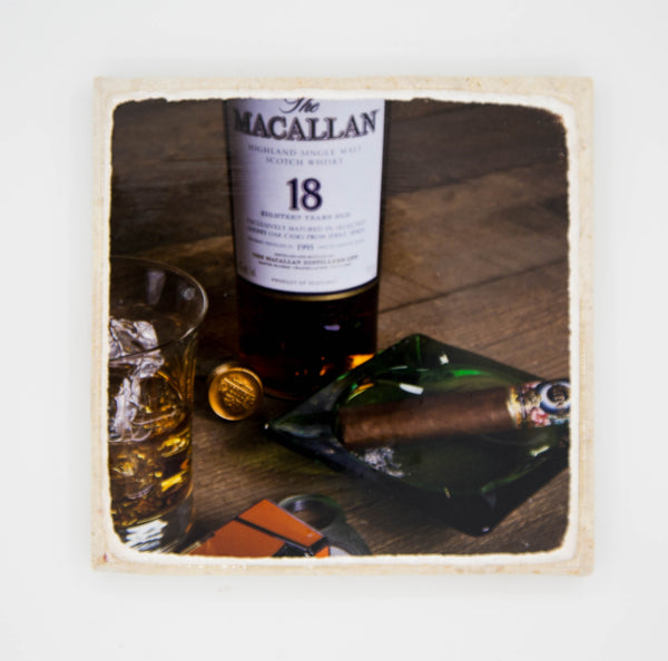 "18" Scotch Inspired Coaster